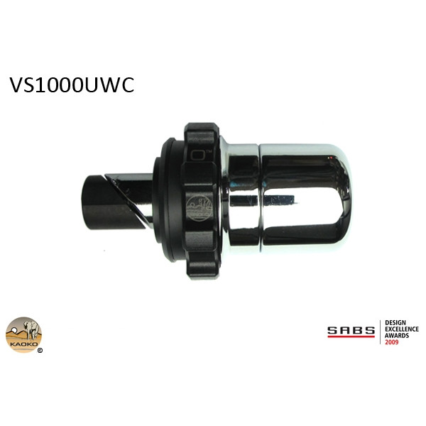 Kaoko Kaoko Throttle Stabilizer for the Suzuki Burgman 400cc Limited Edition (2010-) with OEM Chrome Bar End Weights. Special Order Item.
